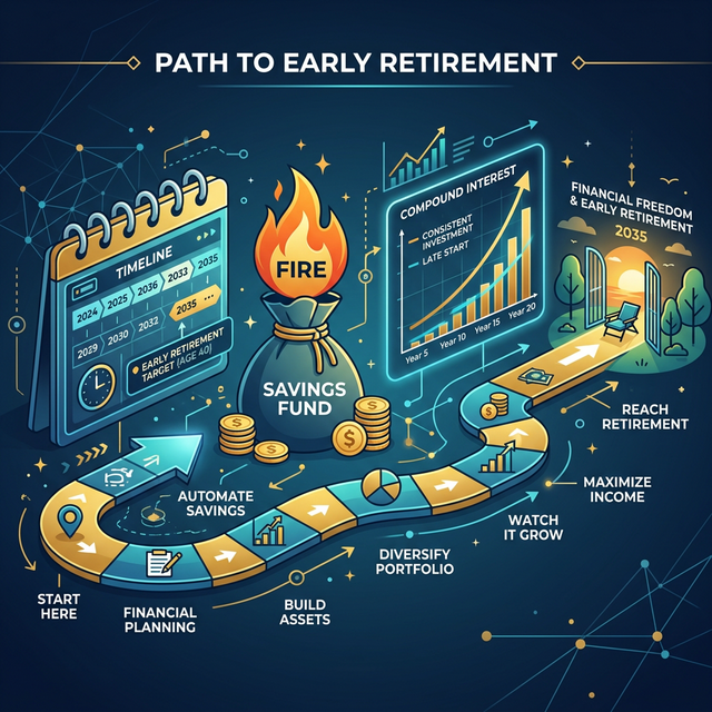 Cách Tính Nghỉ Hưu Sớm (FIRE): Công thức vàng đạt tự do tài chính