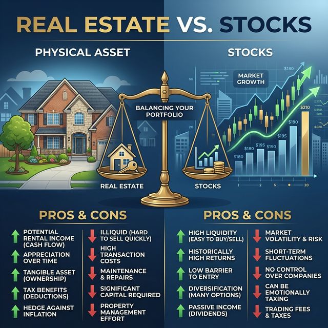 So Sánh BĐS vs Cổ Phiếu: Đầu Tư Nào Tốt Hơn Cho Người Việt?