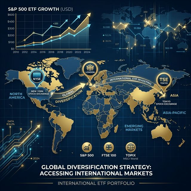Đầu Tư Quỹ ETF Quốc Tế Từ VN: S&P 500, Nasdaq, Nikkei