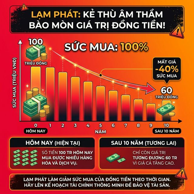 Lạm Phát Là Gì? Cách Bảo Vệ Tiền Của Bạn Khỏi Mất Giá