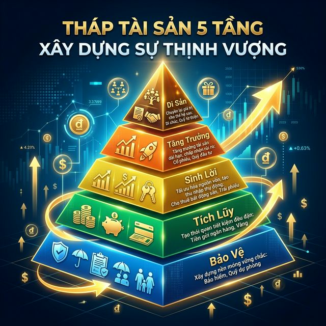 Tầng 1 Tháp Tài Sản 5 Tầng: Xây Dựng Lớp Phòng Vệ Bằng Bảo Hiểm