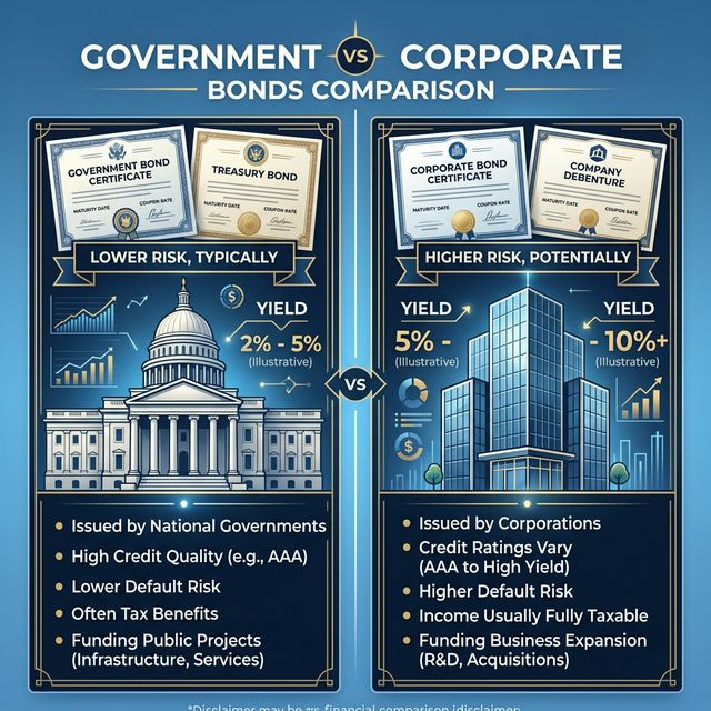 Trái Phiếu Là Gì? So Sánh Trái Phiếu Chính Phủ vs Doanh Nghiệp